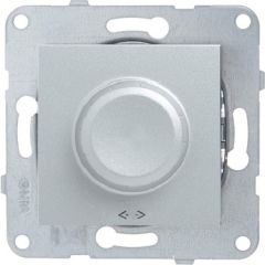 Viko Artline Novella Serisi GÜMÜŞ Renk Anahtar ve Priz Çeşitleri Rotatif Dimmer 40-600w