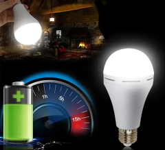 Cata CT-4229 Şarjlı Led Ampul 9w Beyaz Işık 6500 Kelvin 830 Lümen E27 Duy
