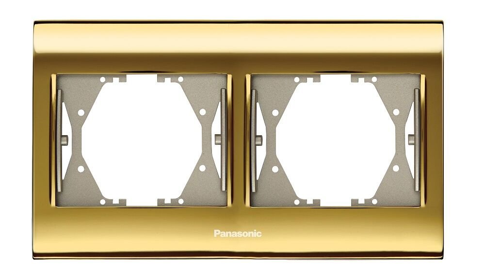 Panasonic Thea Blu Gold+Dore İkili Çerçeve - WBTF08025GL-TR