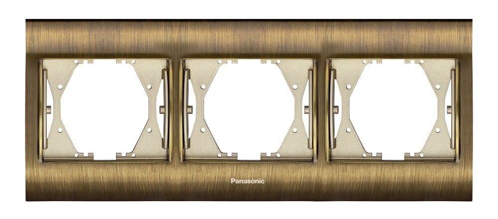 Panasonic Thea Blu Antique+Dore Üçlü Çerçeve - WBTF08035AQ-TR
