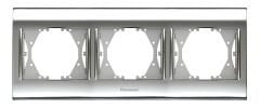 Panasonic Thea Blu Chrome+Beyaz Üçlü Çerçeve - WBTF08035CH-TR