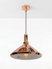 Cata CT-8310 Maya Dekoratif Sarkıt Armatür E27 Duylu (Bakır+Gold Duy+32cm)