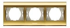 Panasonic Thea Blu Gold+Dore Üçlü Çerçeve - WBTF08035GL-TR