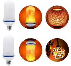 Noas 5w Alevli Led Ampul Amber Renk YL95-0506