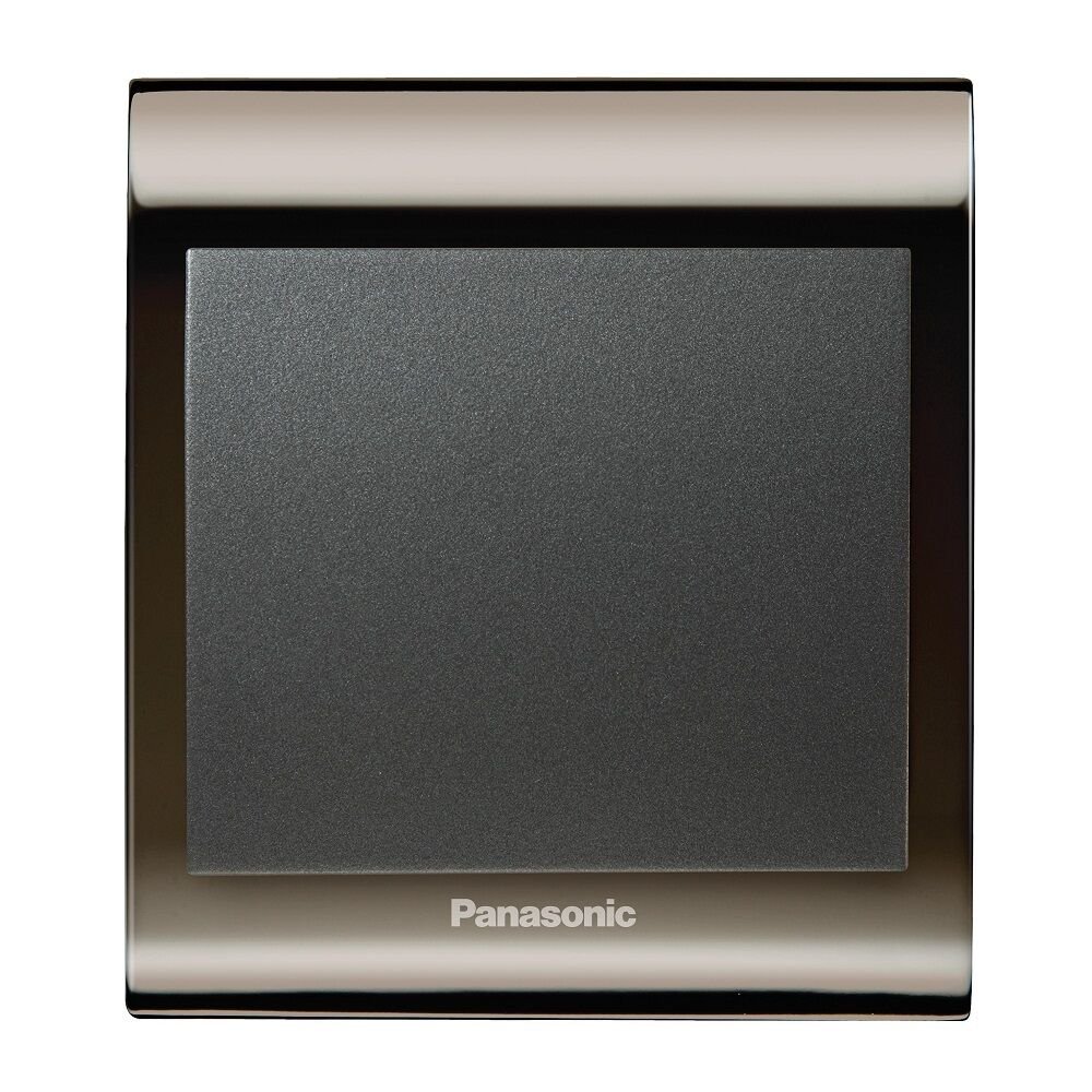 Viko Panasonic Thea Blu Tekli Anahtar Çerçeve Una+Füme, Kapak Füme