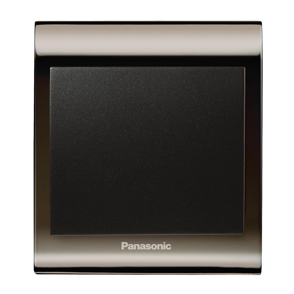 Viko Panasonic Thea Blu Tekli Anahtar Çerçeve Una+Füme, Kapak Siyah