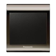 Viko Panasonic Thea Blu Tekli Anahtar Çerçeve Una+Füme, Kapak Siyah