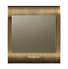 Viko Panasonic Thea Blu Tekli Anahtar Çerçeve Antique+Dore, Kapak Dore