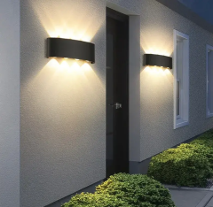 Cata 15W Kapri Modern Duvar Apliği IP44 Çift Yönlü (Günışığı - Amber)