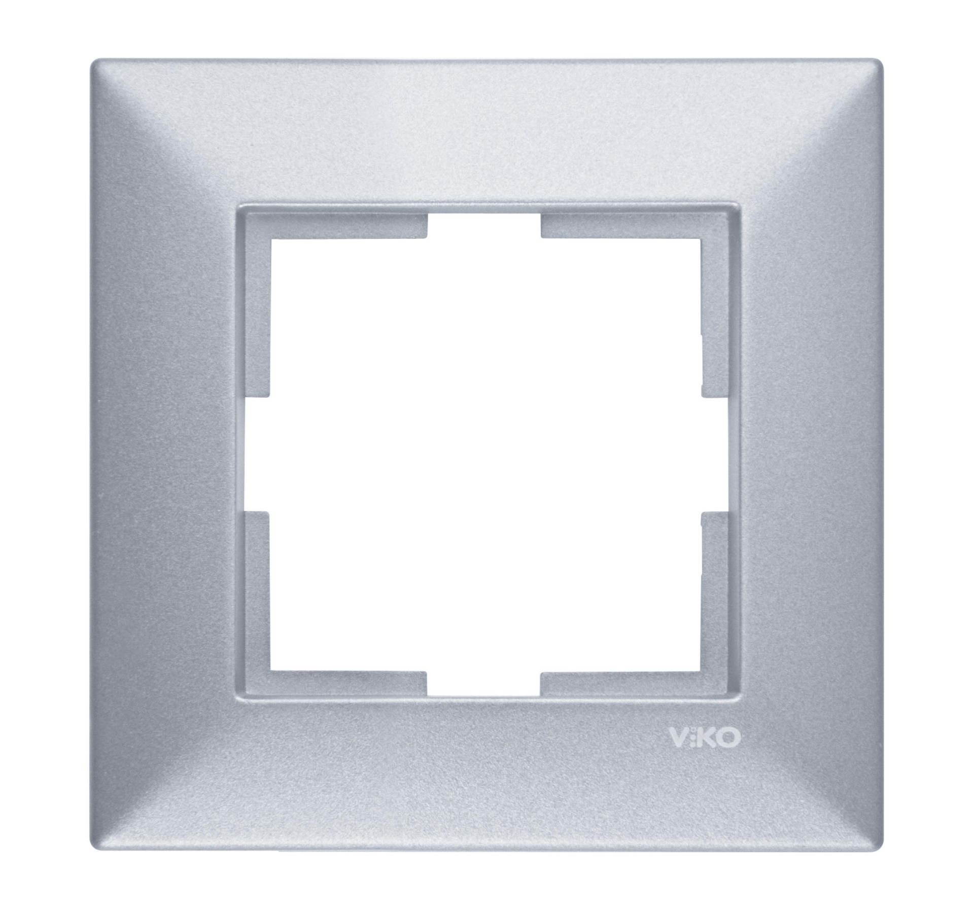 Viko Artline Trenda Gümüş Tekli Çerçeve - 92190701