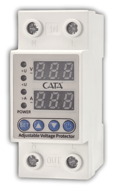 CATA CT-9198 Monofaze Akıllı Voltaj Akım Koruyucu Röle