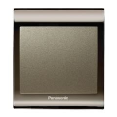 Viko Panasonic Thea Blu Tekli Anahtar Çerçeve Una+Füme, Kapak Dore
