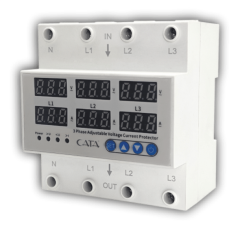 CATA CT-9199 Trifaze Akıllı Voltaj ve Akım Koruyucu Röle