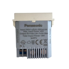 Viko Panasonic Thea Modüler Metalik Beyaz Usb Şarj Prizi Type A+C 5V 3A Mekanizma - WVTT12414MW-TR