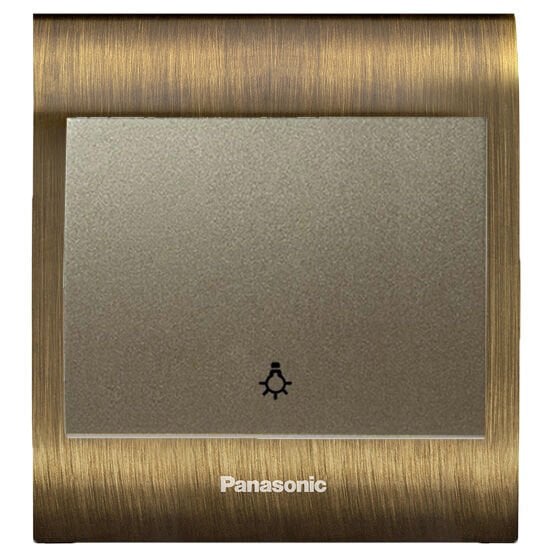 Viko Panasonic Thea Blu Light Anahtar, Çerçeve Antique+Dore, Kapak Dore