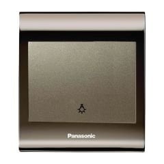 Viko Panasonic Thea Blu Light Anahtar, Çerçeve Una+Füme, Kapak Dore