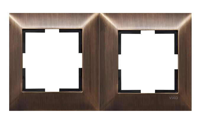 Viko Artline Trenda Modeli Metal İkili Çerçeve 92190822 Antik