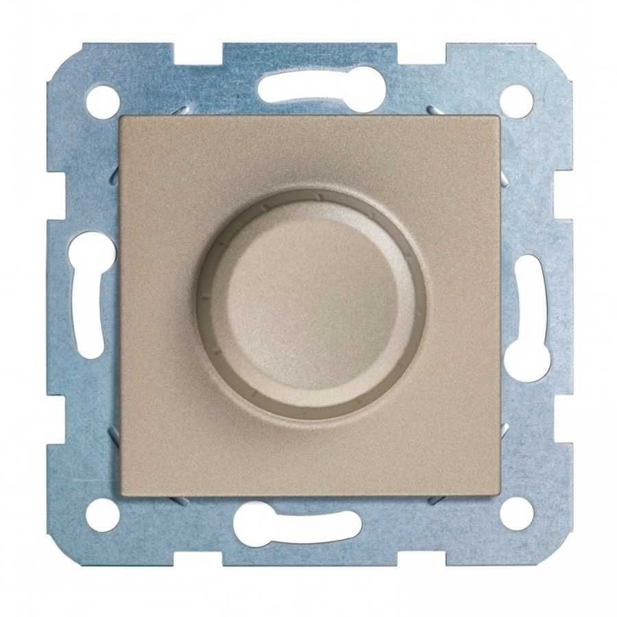 Viko Artline Novella Serisi BRONZ Renk Anahtar ve Priz Çeşitleri Rotatif Dimmer 40-600w