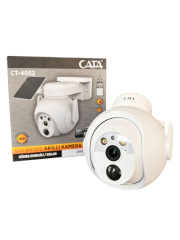 Cata 360 Derece Dönebilen Wi-Fi Akıllı Solar Dış Mekan IP Kamera CT-4052