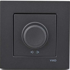 Viko Artline Novella Füme Dimmer Pro RL 6-100W ÇERÇEVELİ