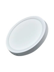 Noas 24w Sıva Üstü Yuvarlak Beyaz Kasa Led Panel YL14-2410, YL14-2411