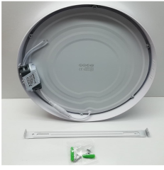Noas 24w Sıva Üstü Yuvarlak Beyaz Kasa Led Panel YL14-2410, YL14-2411