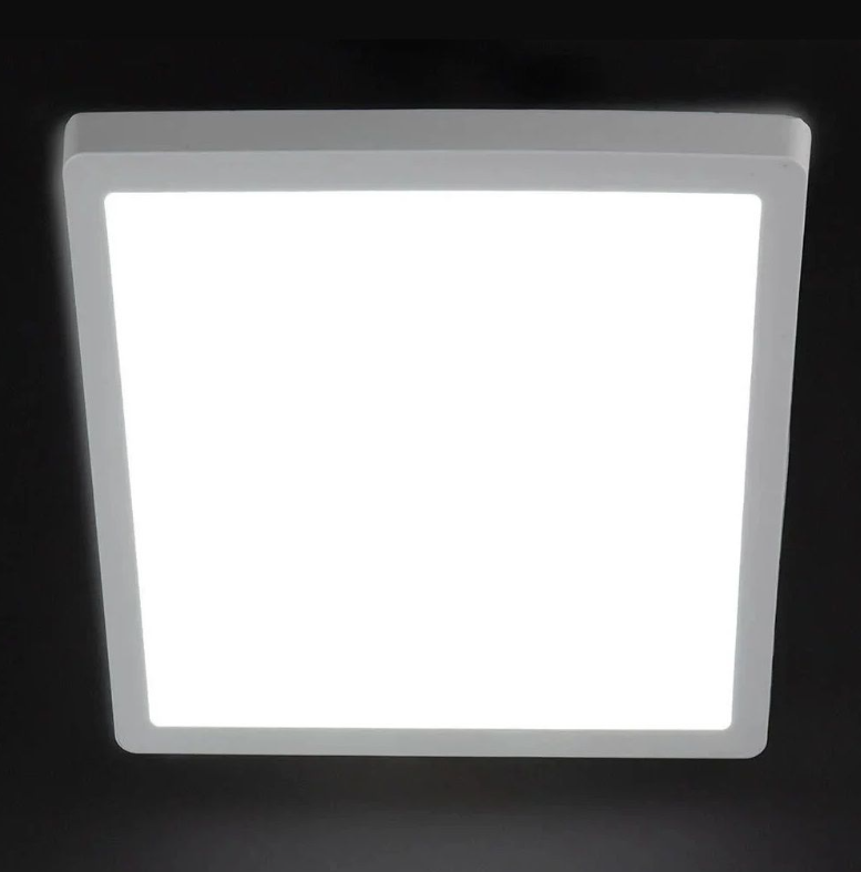 Noas 24w Sıva Üstü Kare Beyaz Kasa Led Panel YL15-2400, YL15-2401 Beyaz