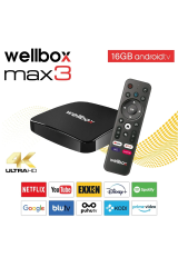 Wellbox Max3 Android Tv Box Tvbox Iptv Media Player 2gb Ram 16GB Hafıza Android 12