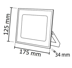 Noas 20W LED Projektör 1800 Lümen YL70-0020, YL70-0021, YL70-0026 Günışığı