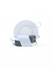 Borled 3w Slim Led Panel Yuvarlak Alüminyum Kasa BL-S1-2001, BL-S1-2002, BL-S1-2003