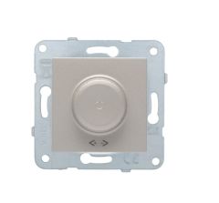 Viko Artline Novella Serisi METALİK BEYAZ Renk Anahtar ve Priz Çeşitleri Rotatif Dimmer 40-600w