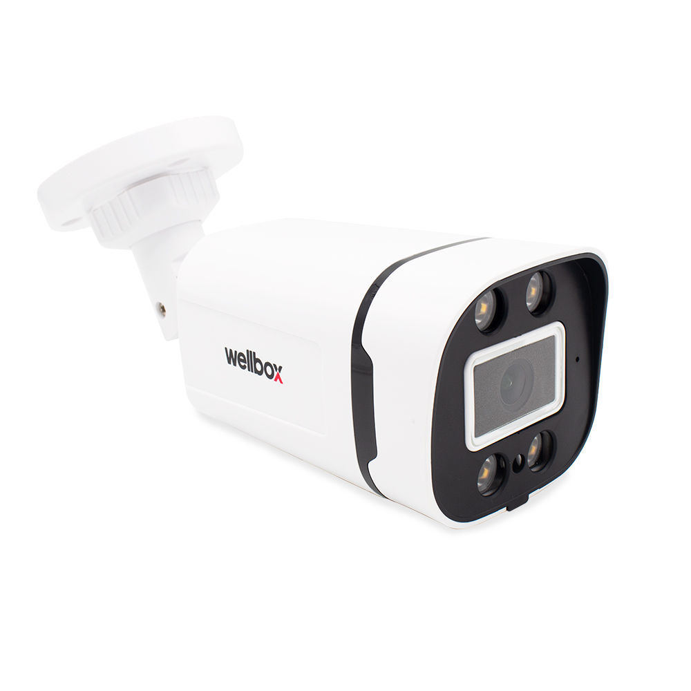 Wellbox 4mp Dış Mekan IP Poe Kamera Gece Renkli Görüşlü WB-IPB4118PWS