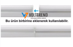 Noas 5W 30 Cm T5 Eklenebilir Led Bant Armatür YL97-0500, YL97-0501