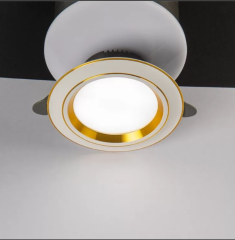 Noas 5W White + Gold Kasa Led Spot YL38-0521, YL38-0522