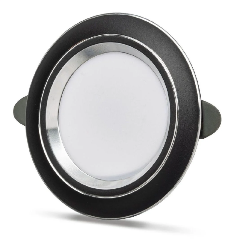 Noas 5W Black + Silver Kasa Led Spot YL38-0531, YL38-0532 - (2 ADET)