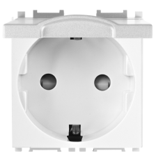 Viko Panasonic Modüler Opak Beyaz Kapaklı Topraklı Priz Çk Alt+Kapak 2M - WVTT22101WH-TR