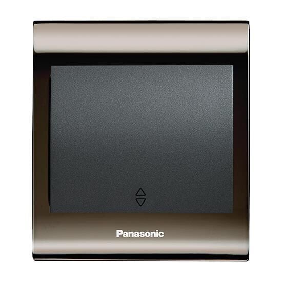 Viko Panasonic Thea Blu Vavian Anahtar, Çerçeve Una+Füme, Kapak Füme
