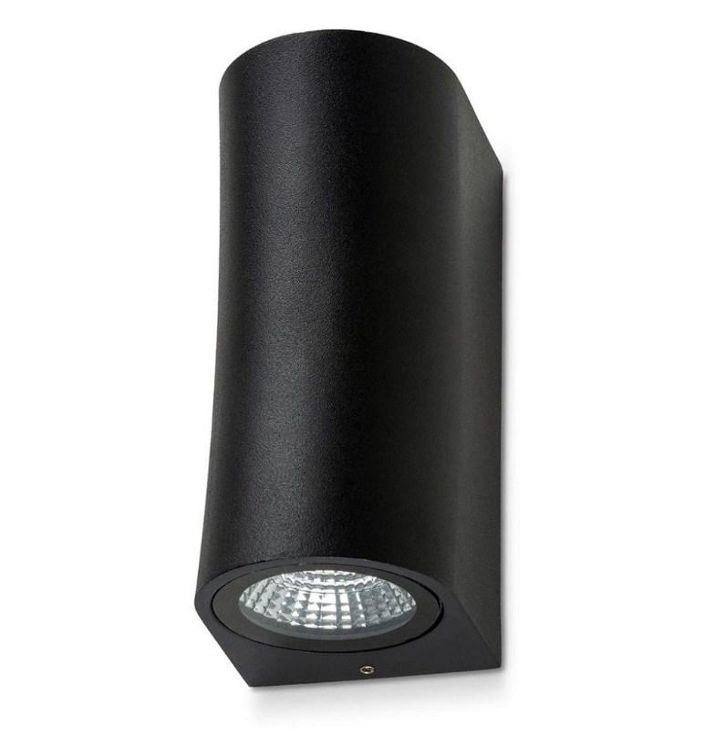 Noas YL83-1032 MİRA 6 Watt Siyah Çift Yönlü Dış Mekan LED Aplik - Gün Işığı (3200K) - IP65