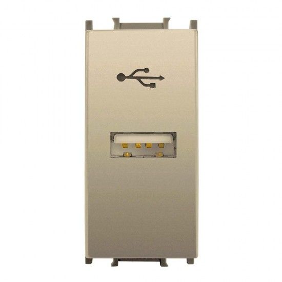 Viko Panasonic Modüler Dore USB Konnektör Alt+Kapak 1M - WVTT14194DR-TR