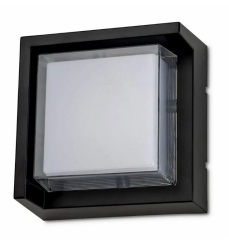 Noas YL83-2022 KNİDOS 7 Watt Siyah Dış Mekan LED Aplik - Gün Işığı (3200K)