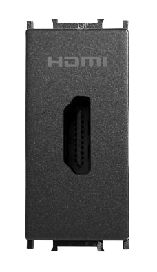 Viko Panasonic Modüler Füme HDMI Konnektör Alt+Kapak 1M - WVTT14794DG-TR