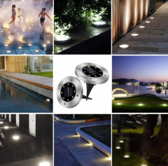 Noas 5W Uranüs Solar Zemin Aydınlatma Armatürü YL74-8001-S, YL74-8002-S