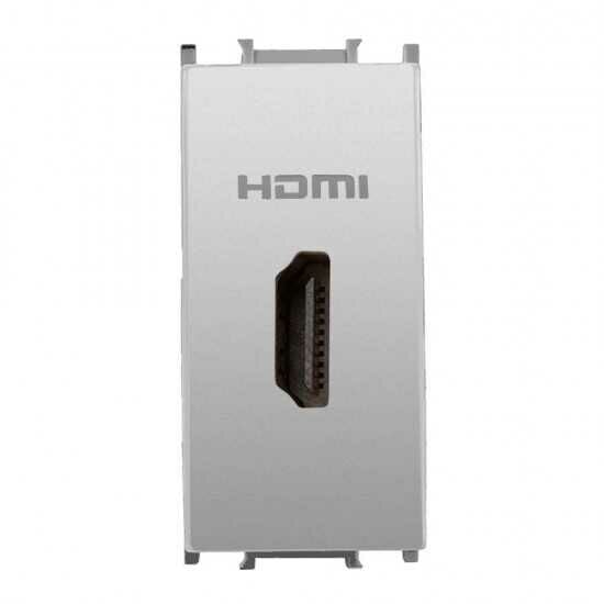Viko Panasonic Modüler Metalik Beyaz HDMI Konnektör Alt+Kapak 1M - WVTT14794MW-TR