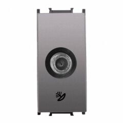 Viko Panasonic Thea Modüler Antrasit Uydu Prizi F Konnektörlü Sonlu Alt+Kapak 1M - WVTT14584AN-TR