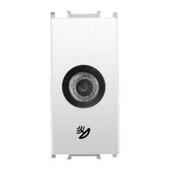 Viko Panasonic Thea Modüler Opak Beyaz Uydu Prizi F Konnektörlü Geçişli Alt+Kapak 1M - WVTT14594WH-TR