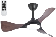 Cata Bern 40w Ledli 132cm 3 Renk Mod Ahşap Görünümlü Tavan Vantilatörü CT-3002