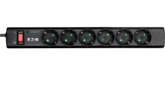 Eaton 6'lı Akım Korumalı Priz Siyah Anahtarlı Surge Hunter PS6D Strip-6