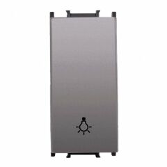 Viko Panasonic Modüler Antrasit Light Yaylı Anahtar 1M Kapak - WVTR10164AN-TR