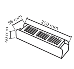 Noas 12,5 Amper 150W 12 Volt Şerit Led Trafosu Slim Bakır Sargı YL20-0150