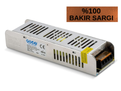 Noas 12,5 Amper 150W 12 Volt Şerit Led Trafosu Slim Bakır Sargı YL20-0150